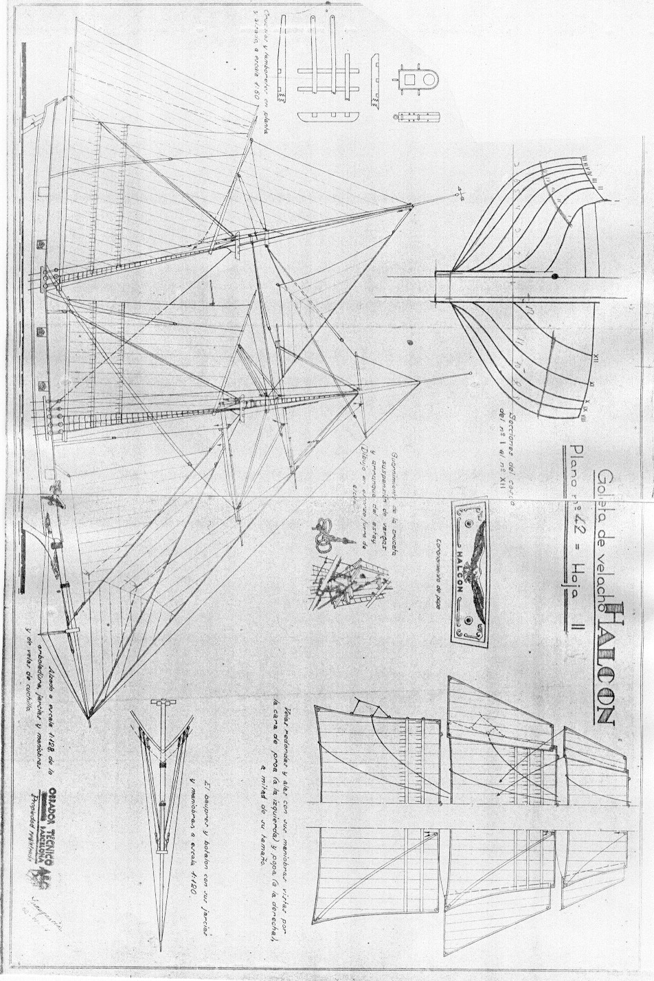 Model Ship Plans Blueprints